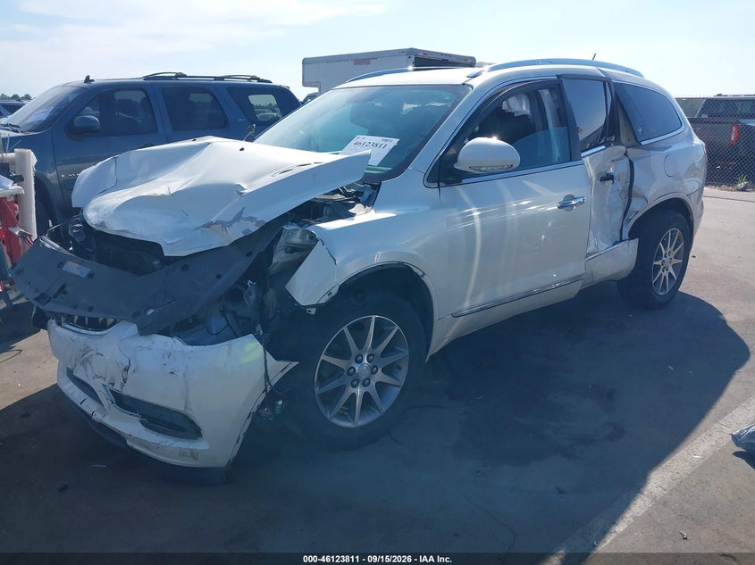 2015 Buick Enclave, Front End, IAAI, VIN 5GAKRBKD0FJ191031 — photo 2