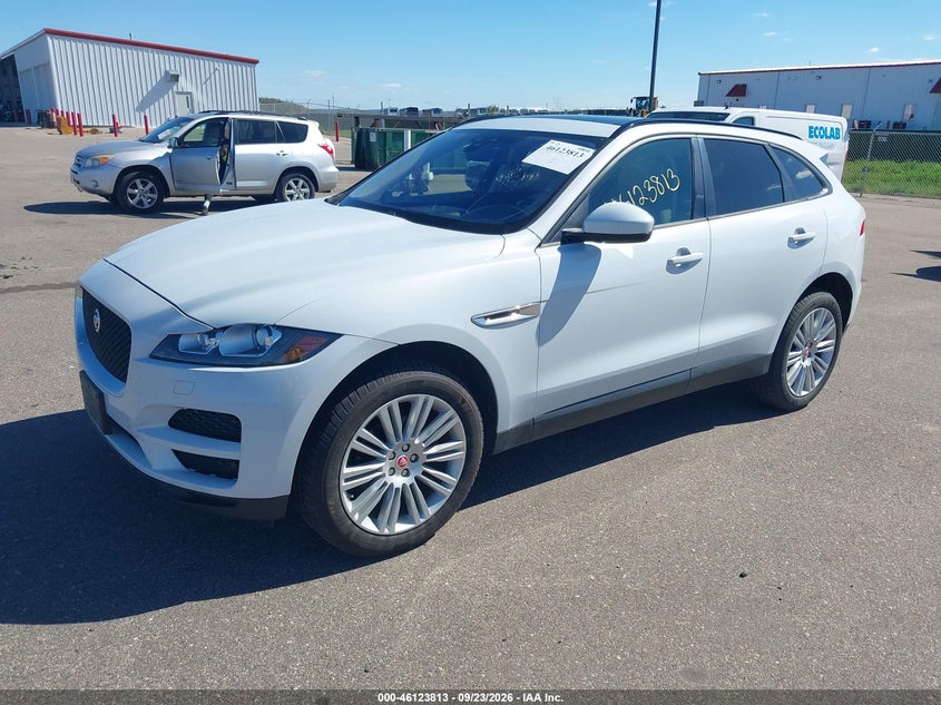 2018 Jaguar F-Pace, Удар спереду, IAAI, VIN SADCJ2FX7JA321642 — фото 2