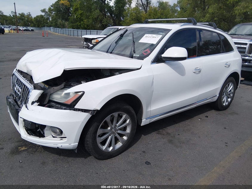 Vin: wa1c2afpxha089013, lot: 46623537, audi q5 2.0t premium 20172
