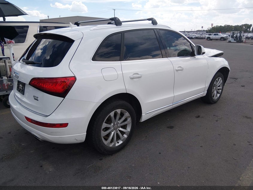 Vin: wa1c2afpxha089013, lot: 46623537, audi q5 2.0t premium 20174
