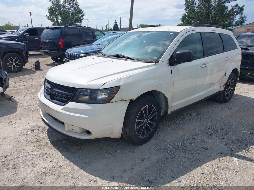 2018 Dodge Journey, Обычный износ, IAAI, VIN 3C4PDCAB1JT511838 — фото 2