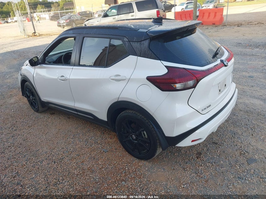 Vin: 3n1cp5dv2ml478413, lot: 46623560, nissan kicks sr xtronic cvt 20213