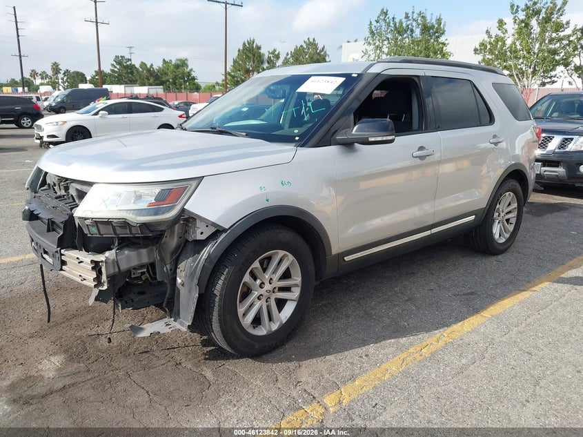 Vin: 1fm5k7d88hgd89199, lot: 46623562, ford explorer xlt 20172