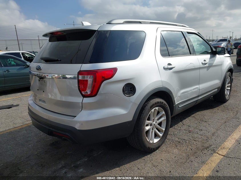 Vin: 1fm5k7d88hgd89199, lot: 46623562, ford explorer xlt 20174