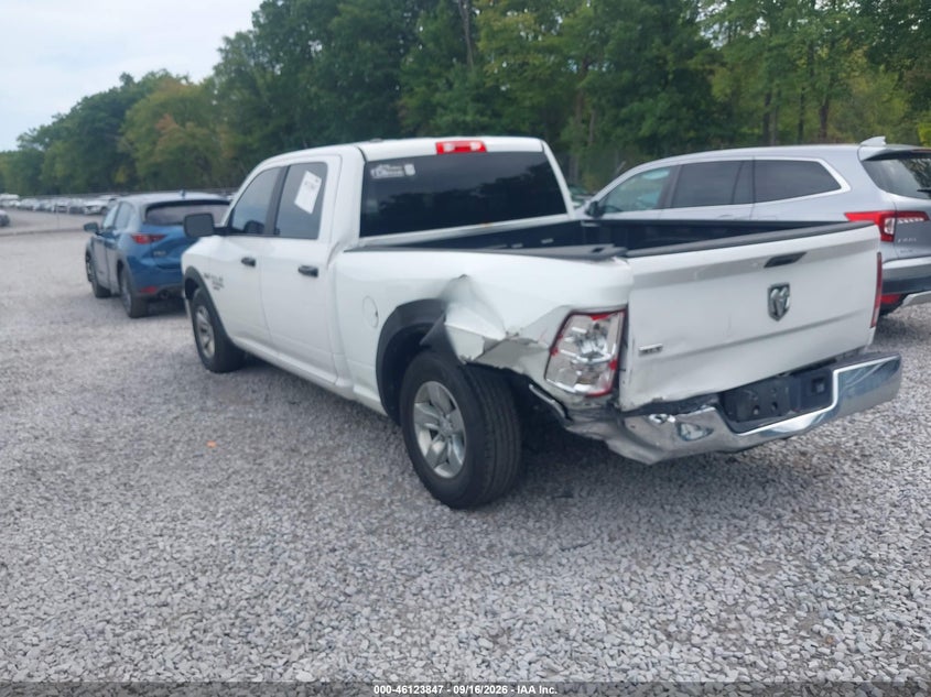 Vin: 1c6rr6tt4ms517549, lot: 46623567, ram 1500 classic slt  4x2 6'4 box 20213