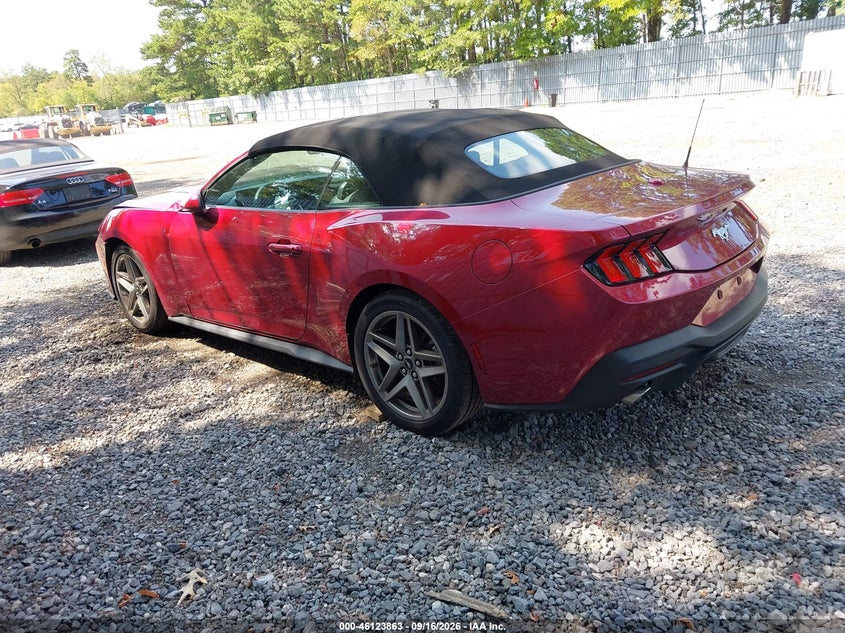 Vin: 1fagp8uh7s5131933, lot: 46623583, ford mustang ecoboost 20253