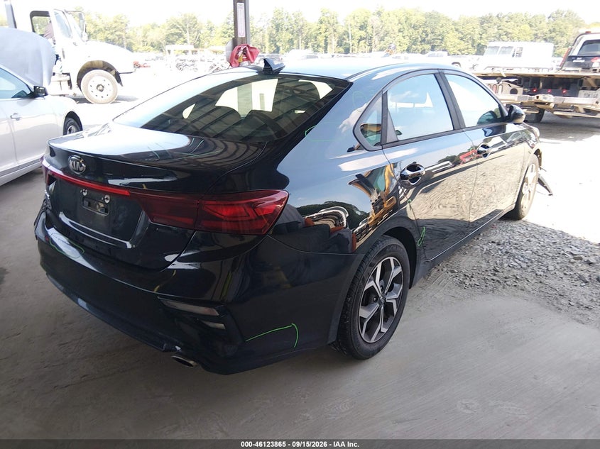 Vin: 3kpf24ad7ke098435, lot: 46623585, kia forte lxs 20194