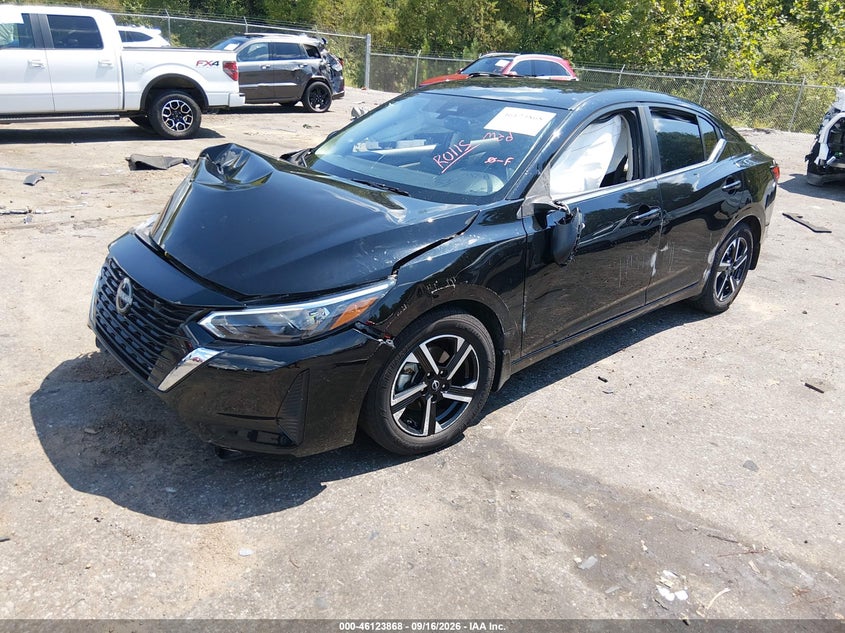 2024 Nissan Sentra, Front End, IAAI, VIN 3N1AB8CV4RY221241 — photo 2