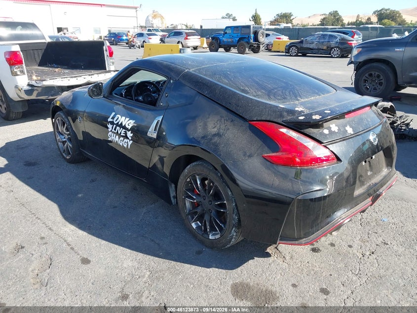 Vin: jn1az4eh6fm442057, lot: 46623593, nissan 370z sport 20153