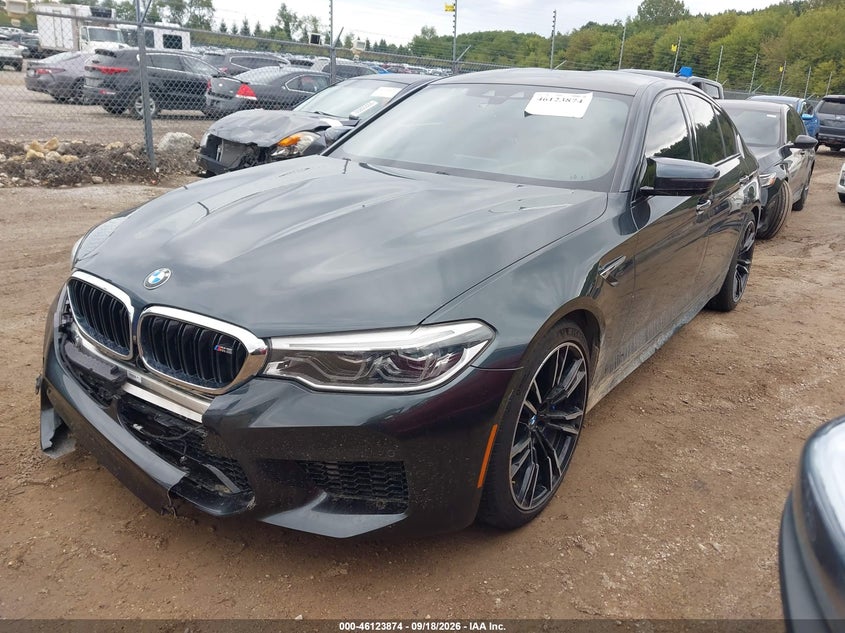 Vin: wbsjf0c5xjb282009, lot: 46623594, bmw m5 20182
