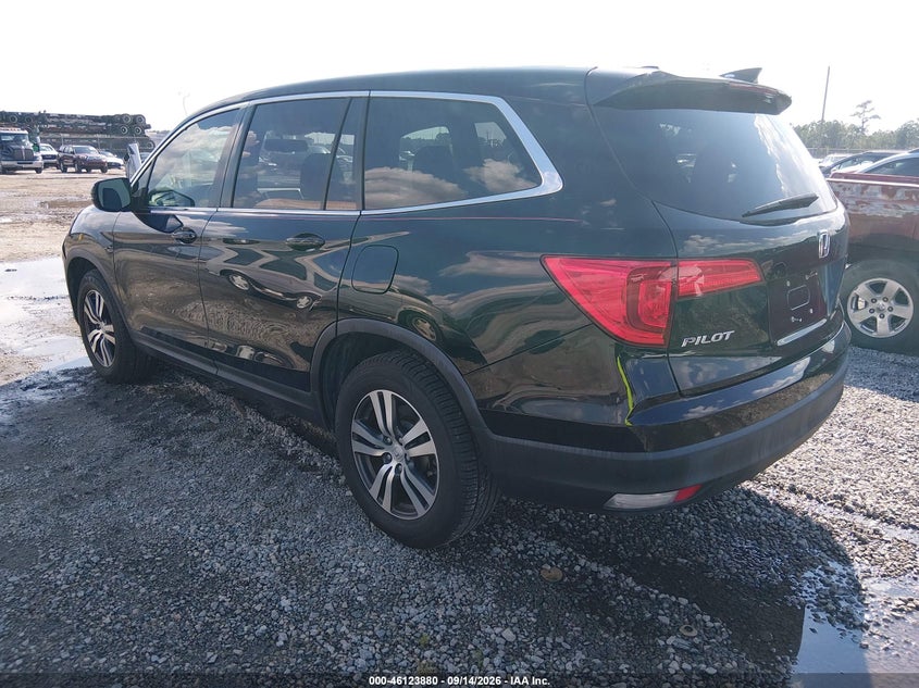 Vin: 5fnyf5h79gb021912, lot: 46623600, honda pilot ex-l 20163