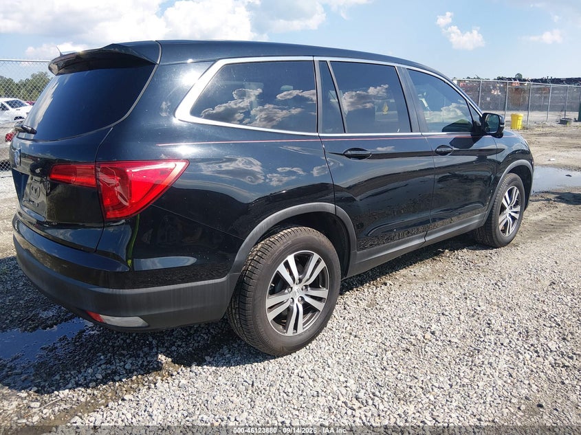 Vin: 5fnyf5h79gb021912, lot: 46623600, honda pilot ex-l 20164