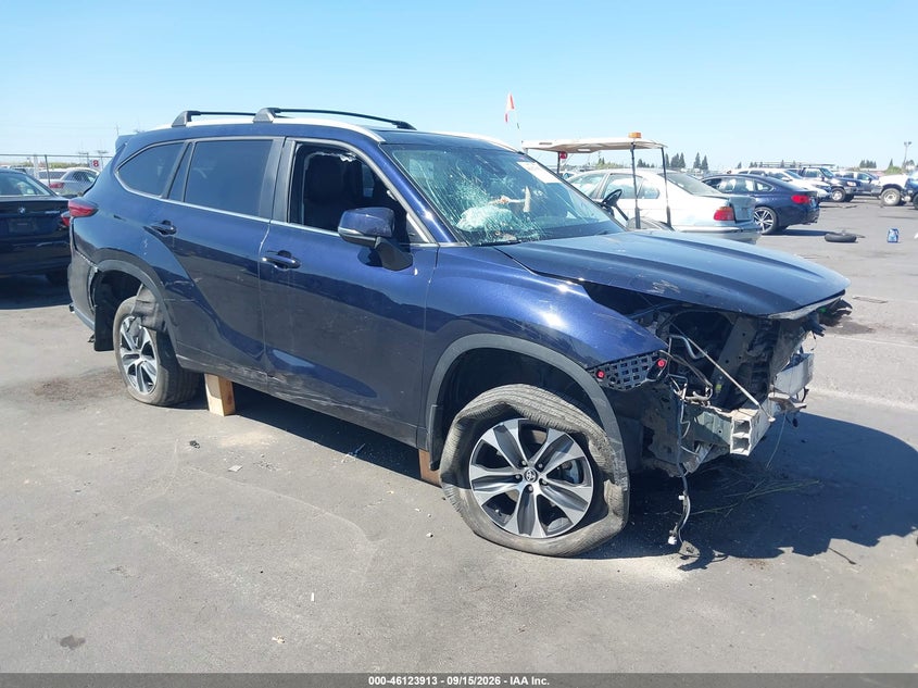 Vin: 5tdkdrbh3ps036454, lot: 46623633, toyota highlander xle 2023 img_1