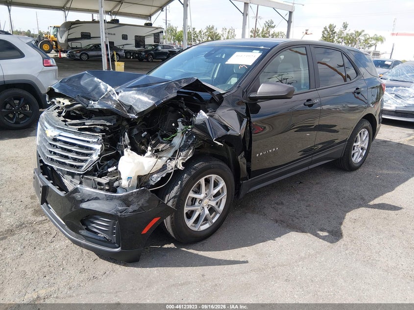 2024 Chevrolet Equinox, Front End, IAAI, VIN 3GNAXHEG5RL232475 — photo 2