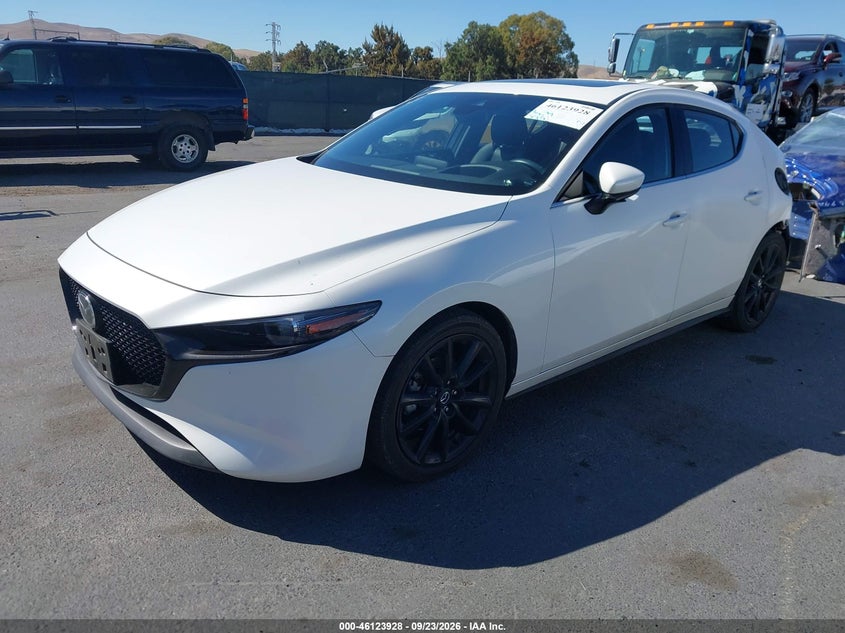 Vin: jm1bpanm6l1172229, lot: 46623648, mazda mazda3 premium package 20202