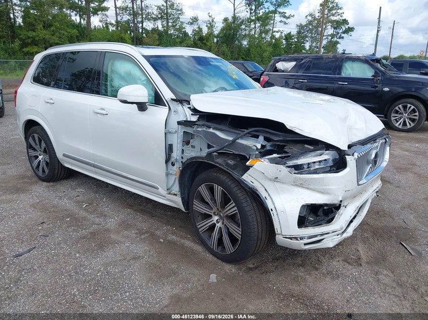 2022 Volvo Xc90 T6 Inscription 7 Passenger, Front, IAAI, VIN YV4A22PL7N1826031