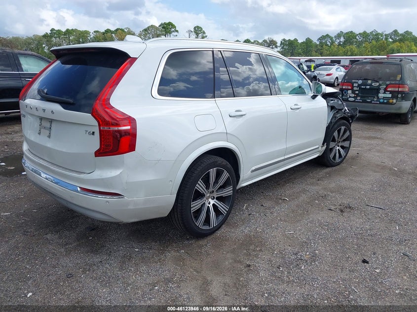 VOLVO XC90 2022 VIN YV4A22PL7N1826031