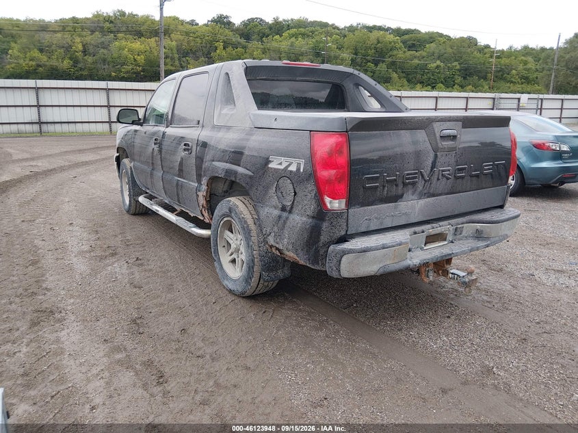 2004 CHEVROLET AVALANCHE 1500 auction photo 3