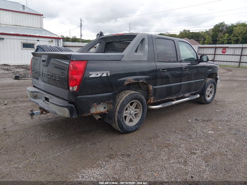 2004 CHEVROLET AVALANCHE 1500 auction photo 4