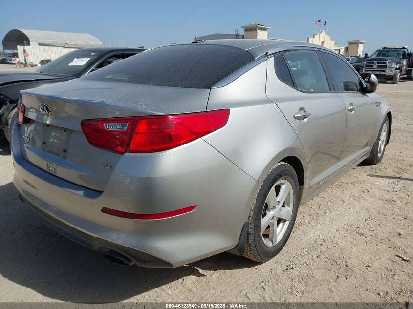 2014 KIA OPTIMA auction photo 4