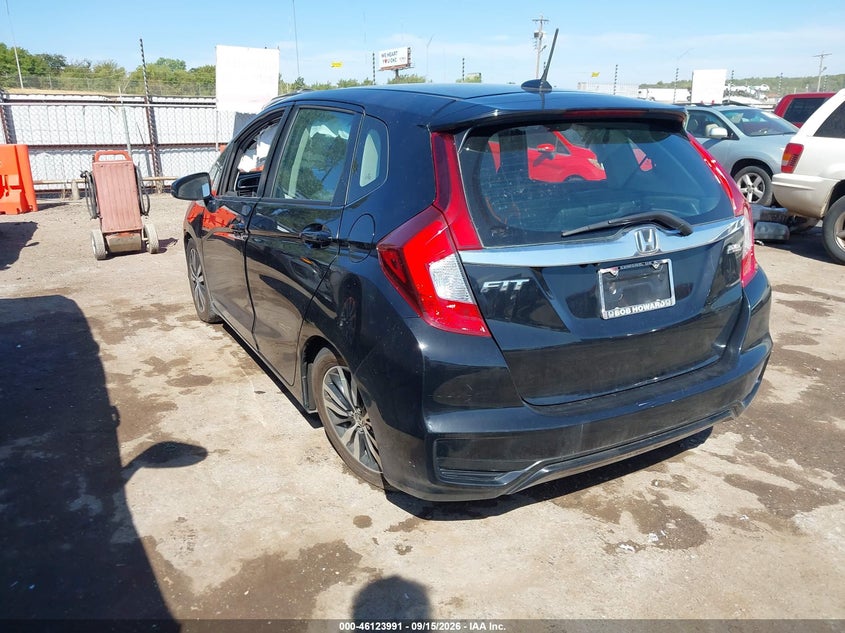 Vin: 3hggk5h95km721070, lot: 46623711, honda fit ex-l 20193