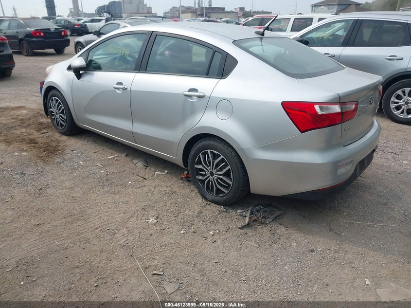Vin: knadm4a32g6573556, lot: 46623719, kia rio lx 20163