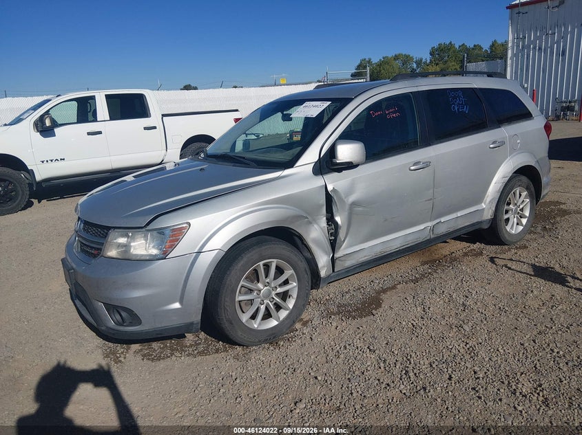 Vin: 3c4pddbg5dt580312, lot: 46623742, dodge journey sxt 20132