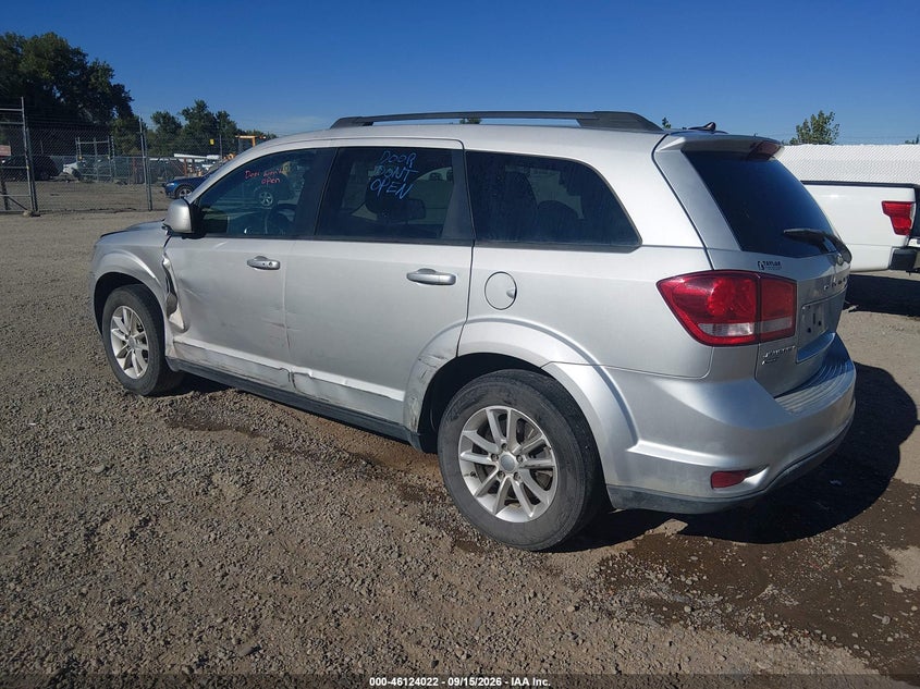 Vin: 3c4pddbg5dt580312, lot: 46623742, dodge journey sxt 20133