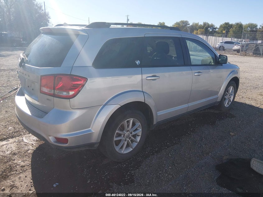 Vin: 3c4pddbg5dt580312, lot: 46623742, dodge journey sxt 20134