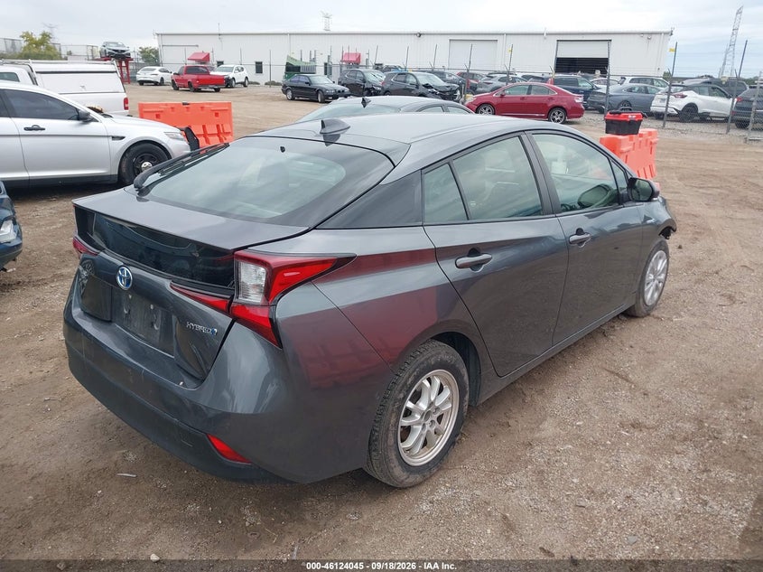 Vin: jtdkamfu7m3147797, lot: 46623765, toyota prius le 20214