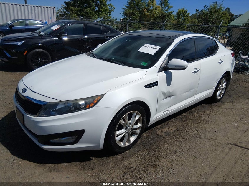 2012 Kia Optima, Left Side, IAAI, VIN 5XXGN4A71CG088790 — photo 2