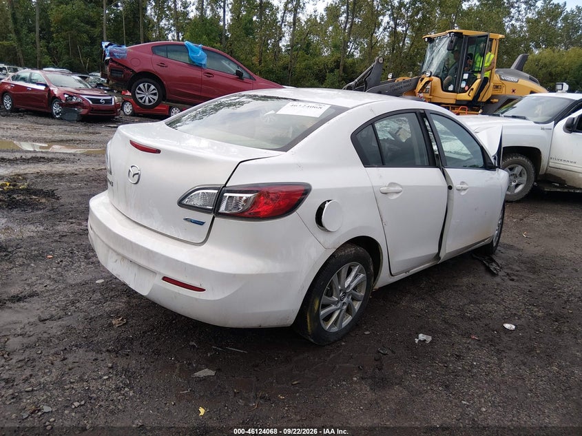 Vin: jm1bl1v71d1797984, lot: 46623788, mazda mazda3 i touring 20134