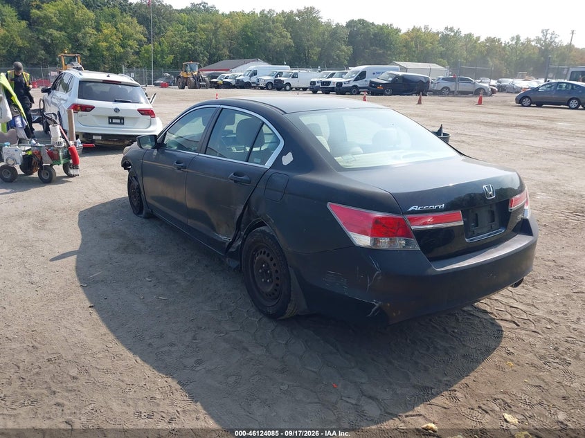 Vin: 1hgcp2f34ca042726, lot: 46623805, honda accord 2.4 lx 20123