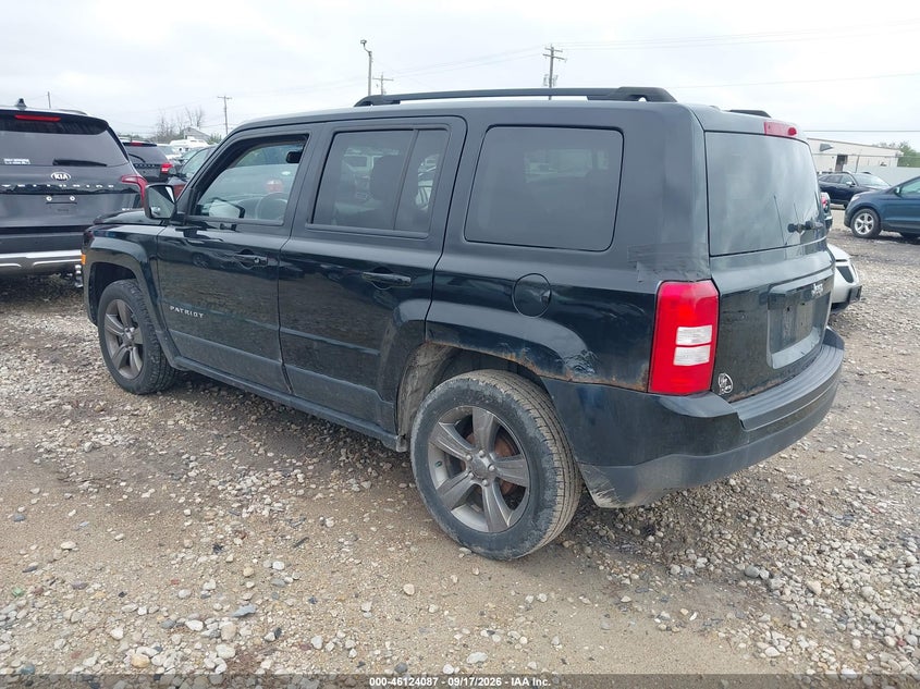 Vin: 1c4njpfa6fd126389, lot: 46623807, jeep patriot high altitude edition 20153