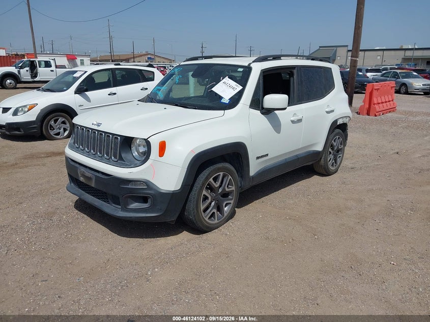 2018 Jeep Renegade, Left Rear, IAAI, VIN ZACCJABB6JPH57852 — photo 2