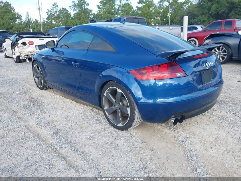 AUDI TT 2008 VIN TRUAF38JX81003629