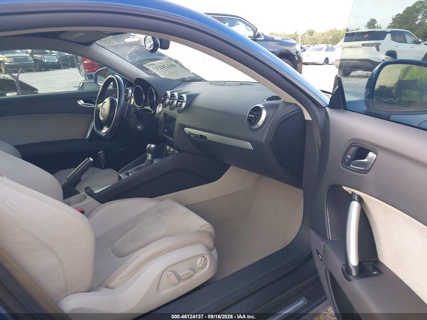 AUDI TT 2008 VIN TRUAF38JX81003629