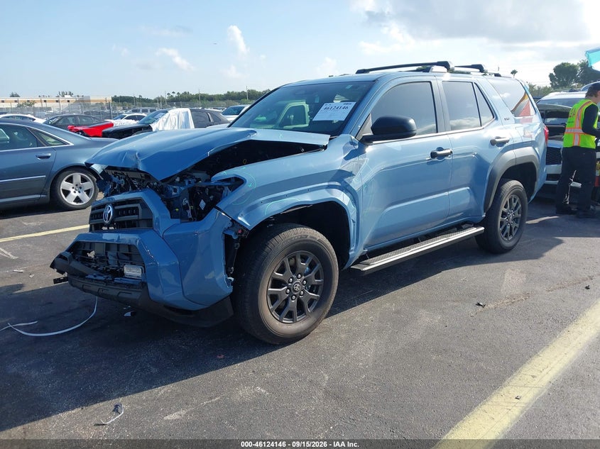 Vin: jteva5br9t5131751, lot: 46623866, toyota 4runner sr5 20262
