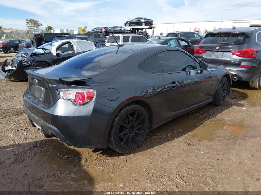 Vin: jf1zcac18d2607577, lot: 46623878, subaru brz limited 20134
