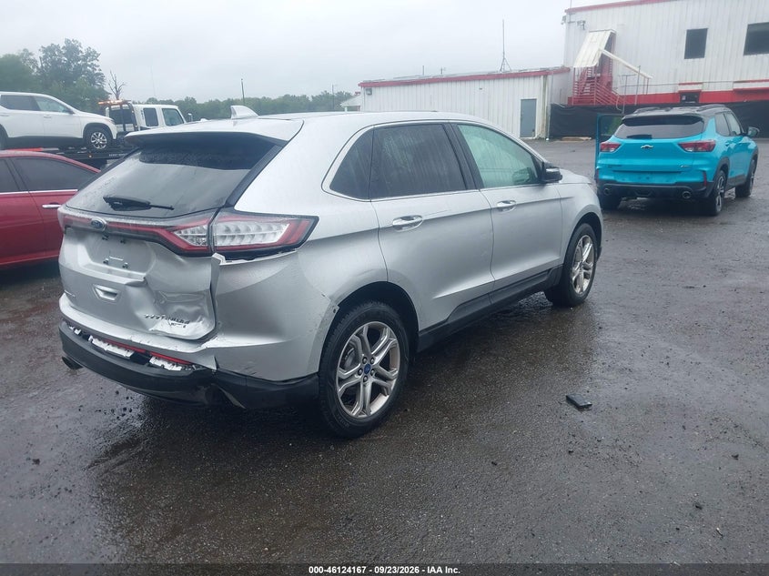Vin: 2fmpk3k9xjbb06179, lot: 46623887, ford edge titanium 20184