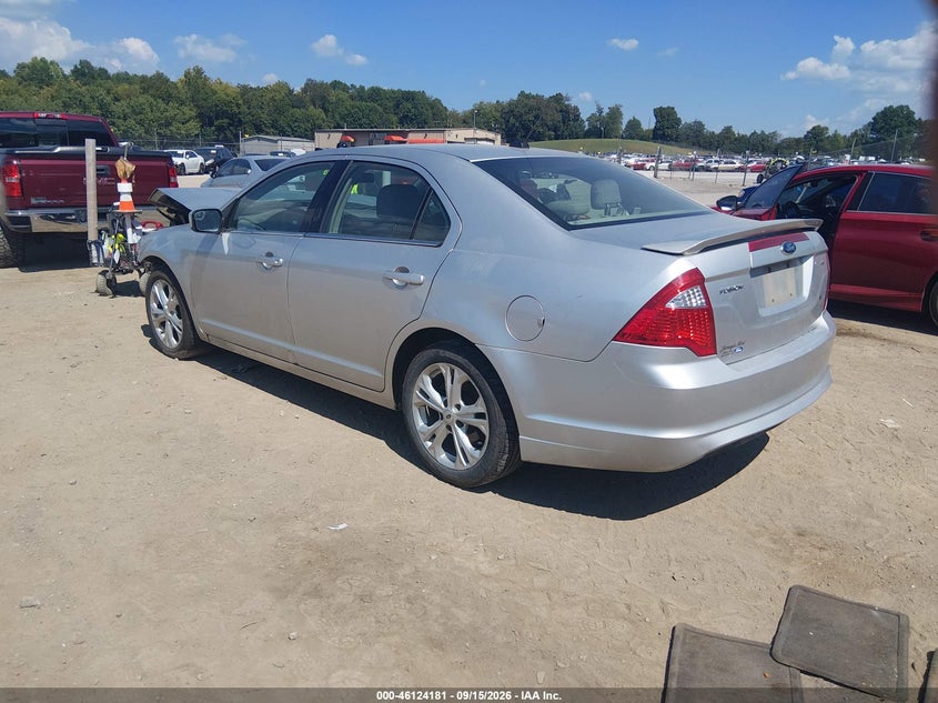 Vin: 3fahp0ha1cr447698, lot: 46623901, ford fusion se 20123