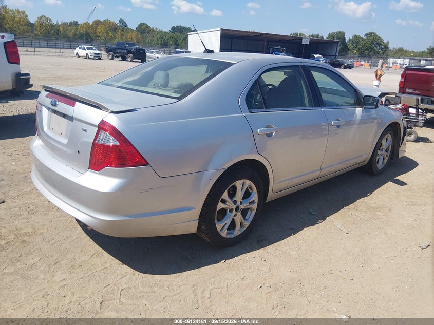 Vin: 3fahp0ha1cr447698, lot: 46623901, ford fusion se 20124