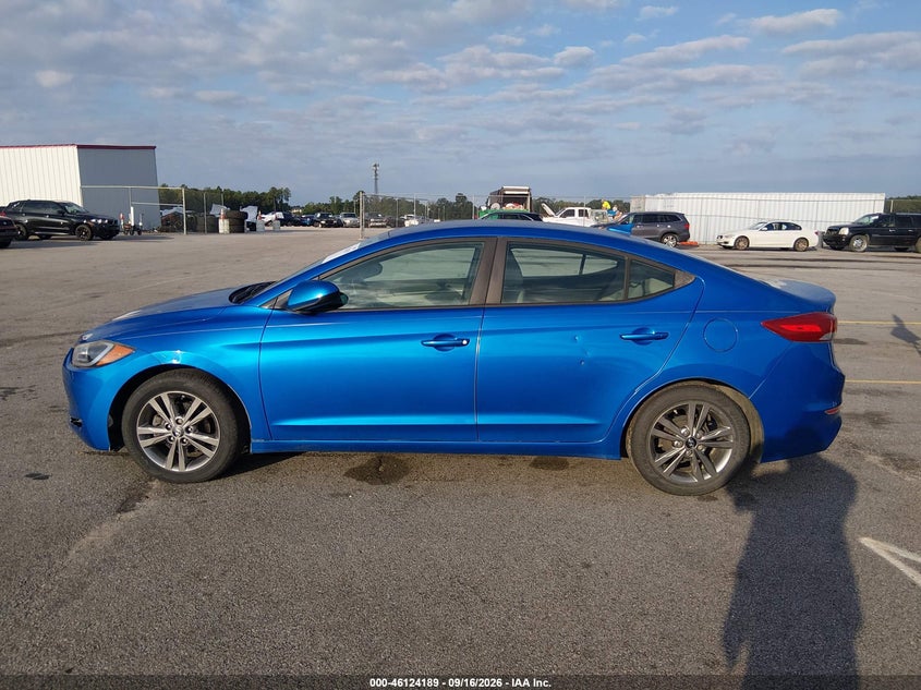 HYUNDAI ELANTRA 2017 VIN KMHD84LF6HU191280