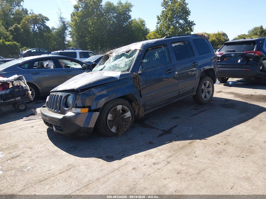 Vin: 1c4njrfb8hd158820, lot: 46623926, jeep patriot latitude 4x4 20172