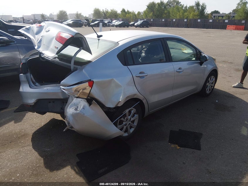 Vin: knadm4a34g6668989, lot: 46623929, kia rio lx 20164
