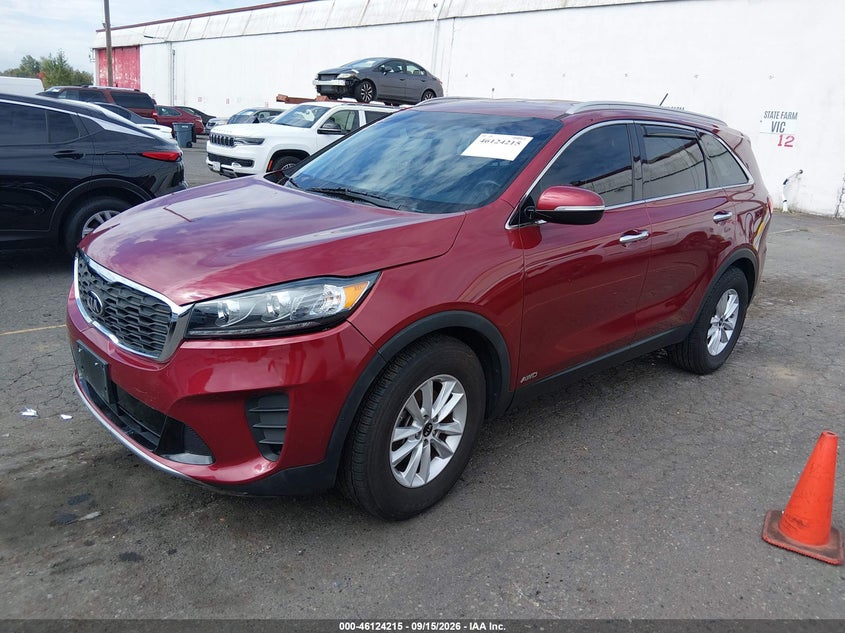 Vin: 5xypgda36lg698719, lot: 46623934, kia sorento 2.4l lx 20202