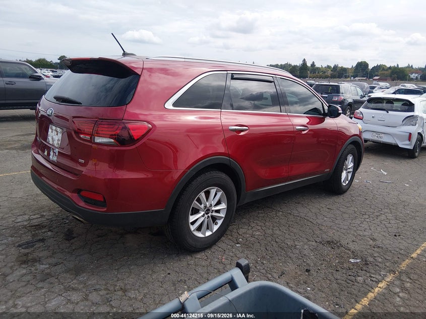Vin: 5xypgda36lg698719, lot: 46623934, kia sorento 2.4l lx 20204