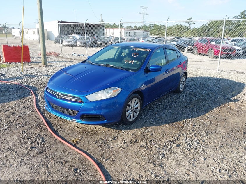 2014 Dodge Dart Aero, Звичайний знос, IAAI, VIN 1C3CDFDH7ED832895 — фото 2