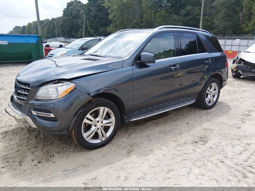 Vin: 4jgda5hbxea275034, lot: 46623965, mercedes-benz ml 350 4matic 20142