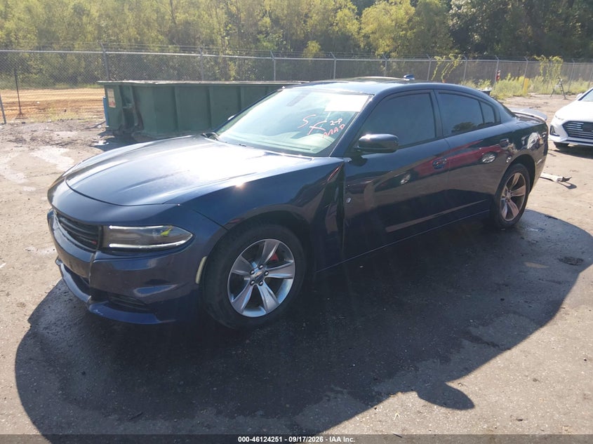 Vin: 2c3cdx8g9fh799202, lot: 46623971, dodge charger 20152